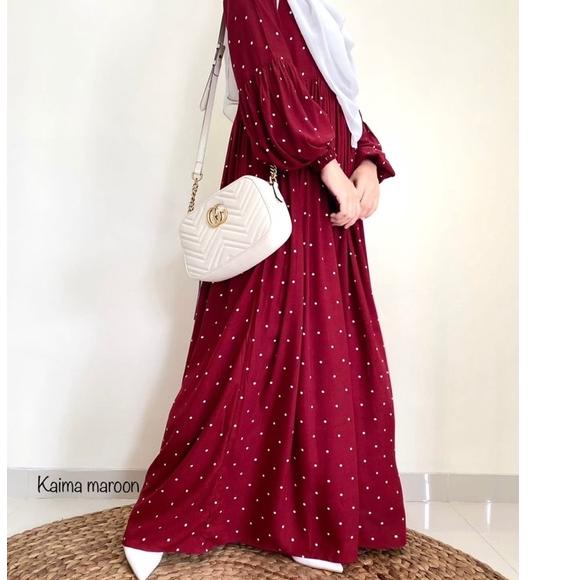 Paling Sesuai.. Latasha Outfit Premium Original - Kaima Dress dan Kaima Midi Rayon