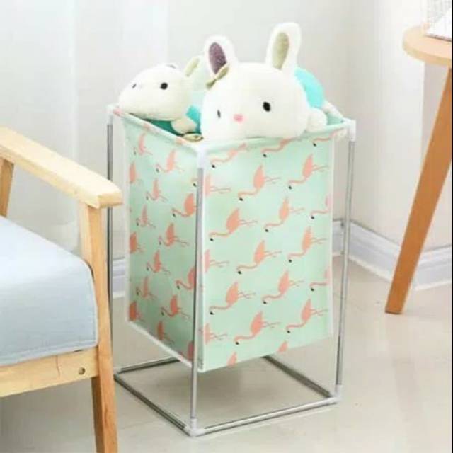  KERANJANG  CUCIAN STAND BAJU  KOTOR  LAUNDRY BAG ANTI AIR 