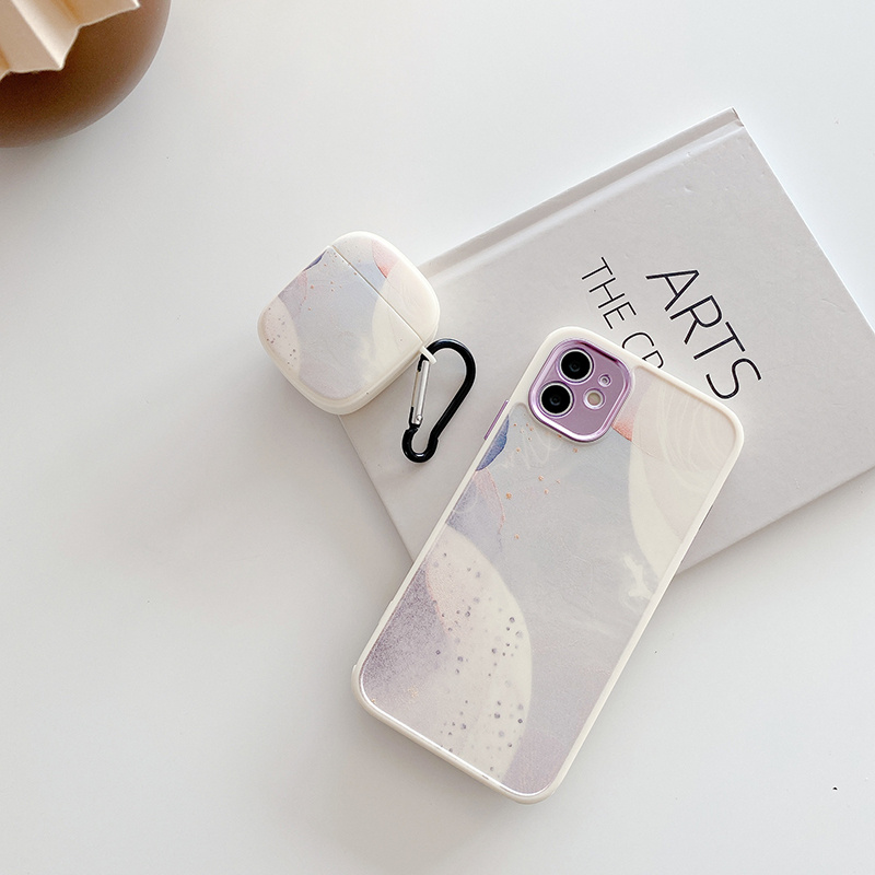 Case Airpods 1 2 / pro marmer soft cover Inpods 12 Fashion pelindung penutup Airpods pro case