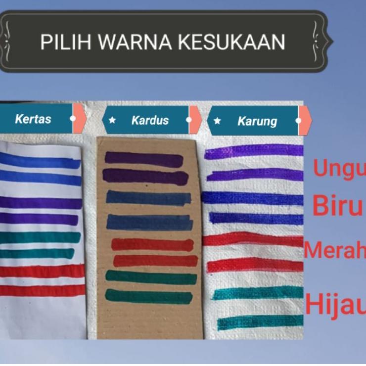 

Wow Murah Meriah.. Tinta karung esco / tinta spidol permanen ungu 1 ltr