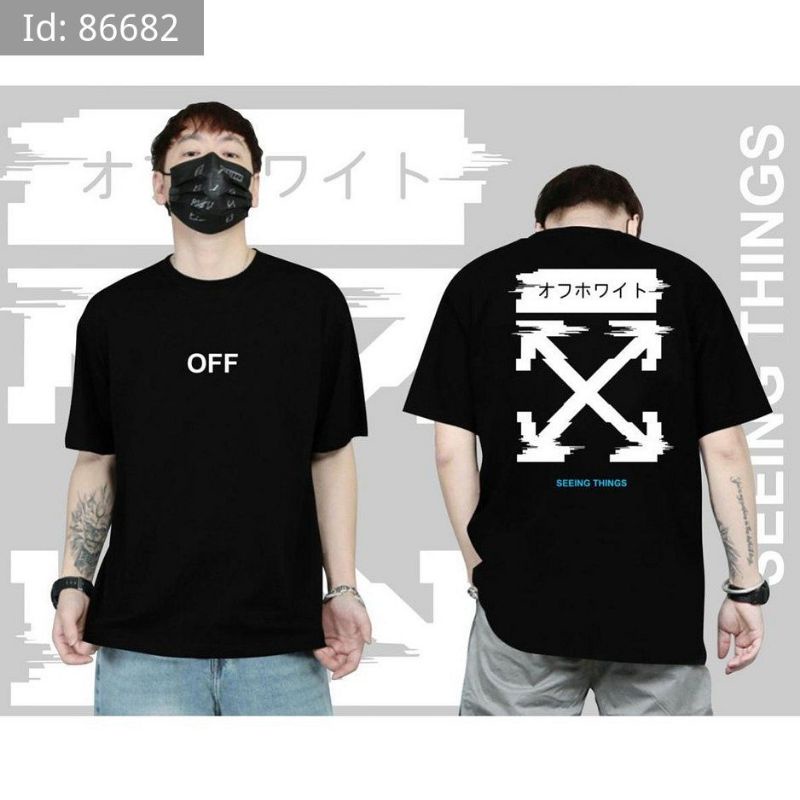 baju distro pria Off silang baju distro kekinian