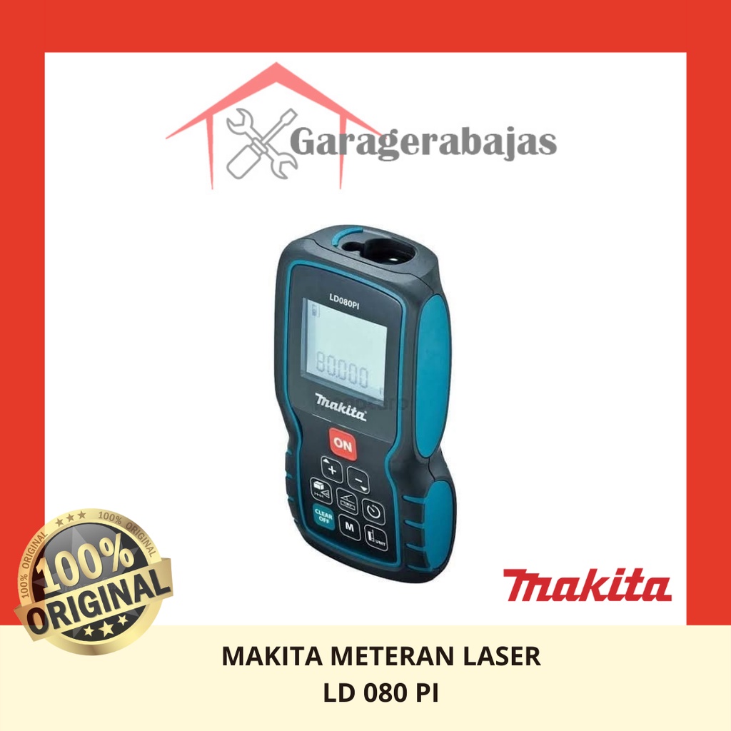 Makita LD 080 PI - Alat Ukur Jarak Laser Makita
