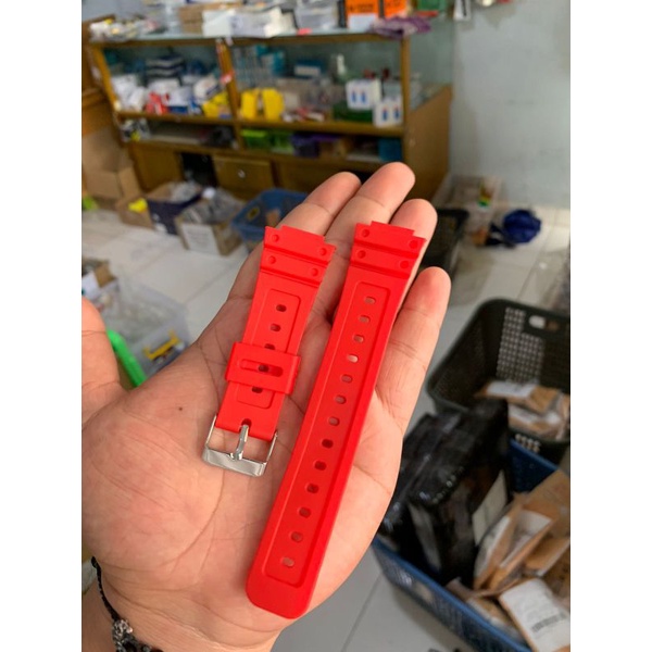 Strap Tali Jam Tangan Karet G shock DW 6900 Seri Merah