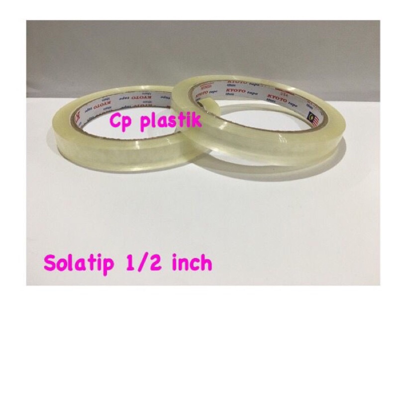 

Solatip | Solasi | Isolasi | Opp Tape 1/2 inch 0,5 inch 1/2" 0,5