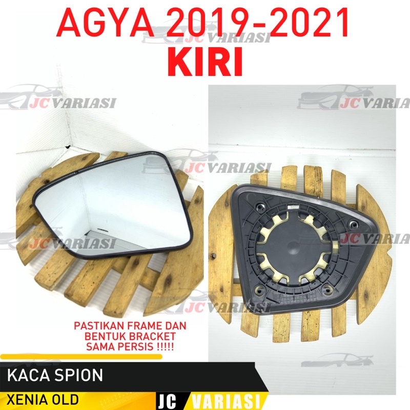 KACA SPION MOBIL AGYA 2019 2020 2021 KIRI