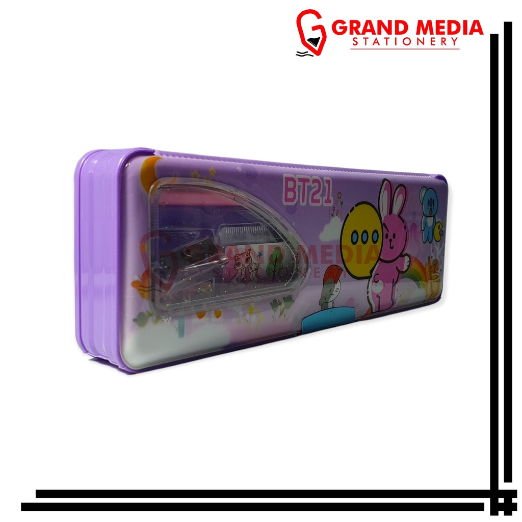 [GRAND MEDIA] PENCIL CASE / TEPAK PENSIL BT-21  MAGNET GP-9342