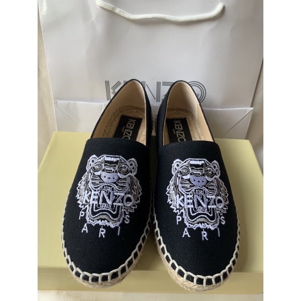 Kenzo Shoes Esparadille Tiger List White