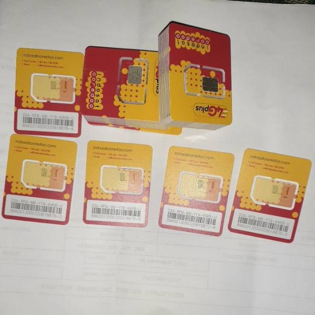 Kartu upgrade 3G ke 4G indosat