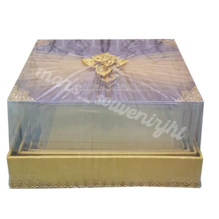 

Lahr!zz Kotak Hantaran - Seserahan Mika Tile 1 Set Isi 4 Box UK Sedang- |L5P001 ,,,,,,!