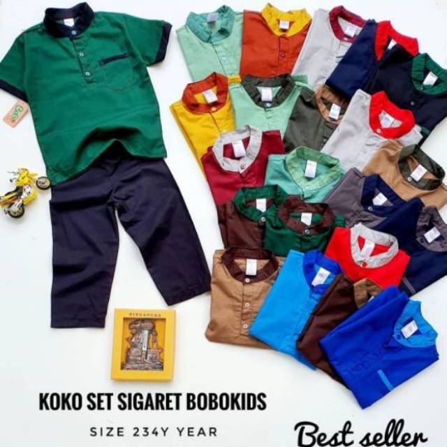 Koko set Sigaret bobokids 1-5 y Best Seller