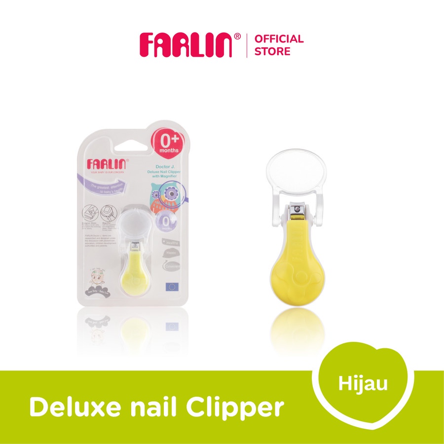 Farlin Deluxe Nail Clipper With Magnifier