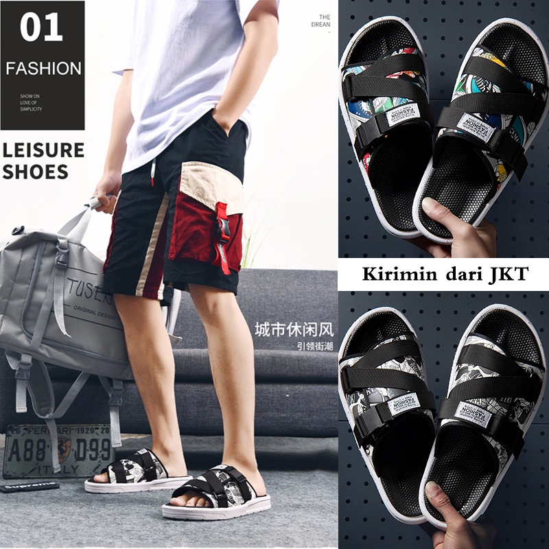 [COD &amp; Barang ready] Sendal Pria Tali Belakang Yang Bisa Dilepas Sandal Pria Sendal Gunung Pria Sandal Gunung Pria Sendal Wanita Sandal wanita Sendal Gunung Wanita Sendal Gunung Wanita Sendal Furry Pria Sendal Sport Sendal Tali Pria Sendal Wanita Kekinian