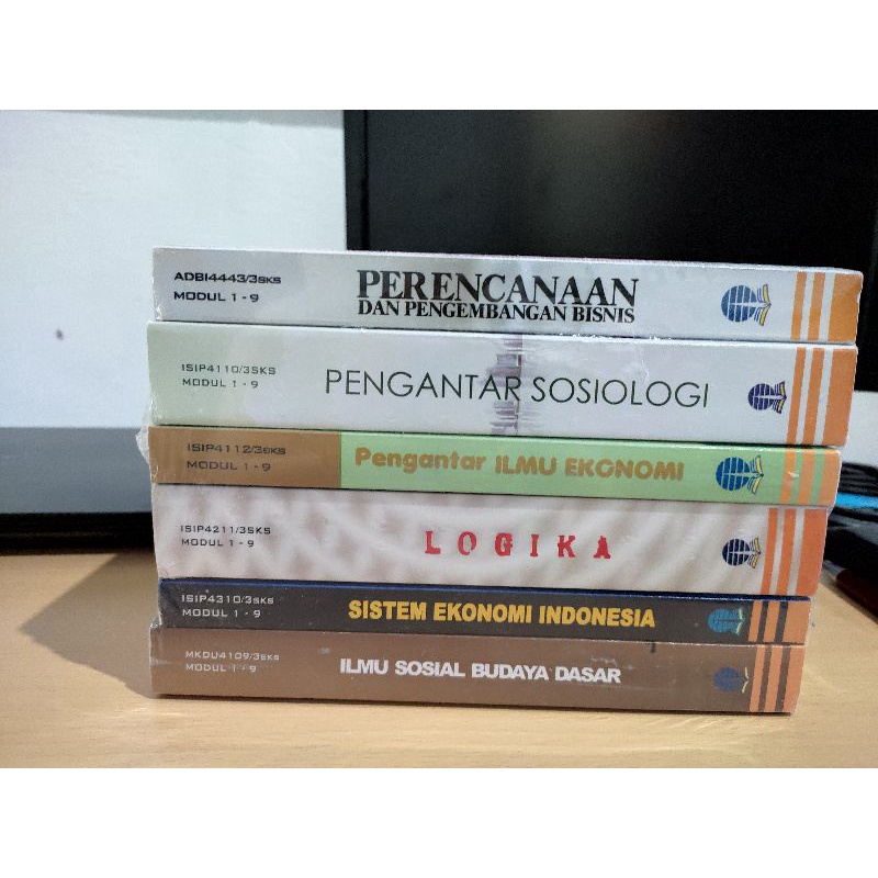 Modul UT Perencanaan dan Pengembangan Bisnis, Pengantar Sosiologi, Pengantar Ilmu Ekonomi, Logika, S
