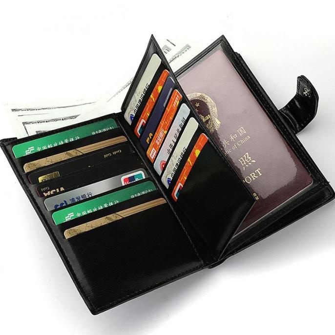 

Office & Stationery | Document Organizer | Dompet Paspor Kulit Dompet Kartu Passport Wallet Deabolar 3247 | Best Seller