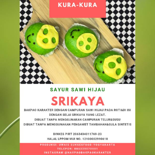 

Bakpao karakter srikaya