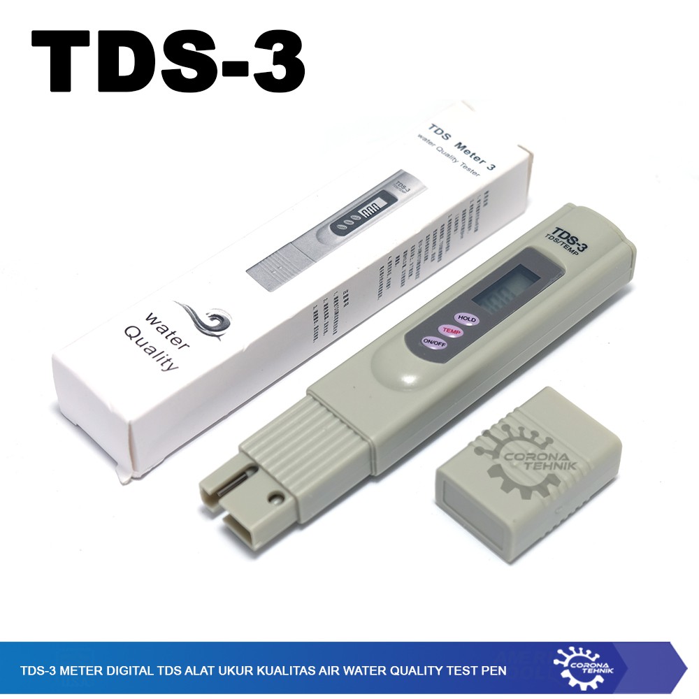 TDS-3 Meter Digital TDS Alat Ukur Kualitas Air Water Quality Test Pen