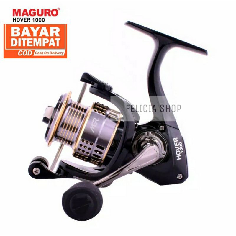 Reel Maguro Hover 1000 2000 3000 Power Handle Fishing Rel Riil Ril Gulungan katrol kerekan pancing