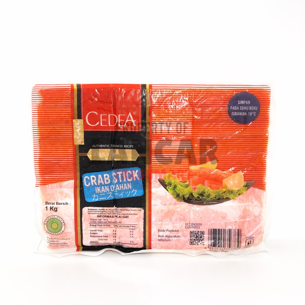 CEDEA CRAB STICK 250GR - 1KG