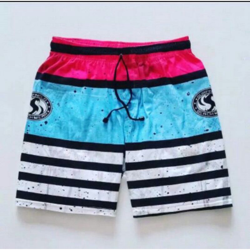 CELANA PENDEK COWOK - CEWEK/KOLOR MOTIF/BOXER SANTAI (RENANG)