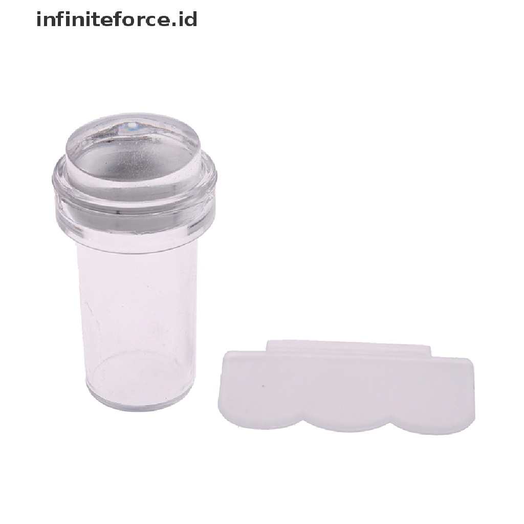 (infiniteforce.id) Stempel Kuku Bahan Silikon Untuk Nail Art