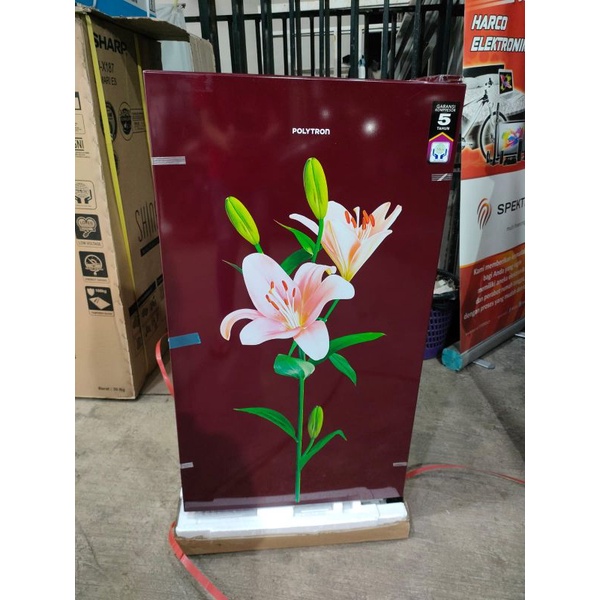 POLYTRON Kulkas 1 Pintu PRB-157R 150 Liter Khusus Cikampek Karawang Purwakarta