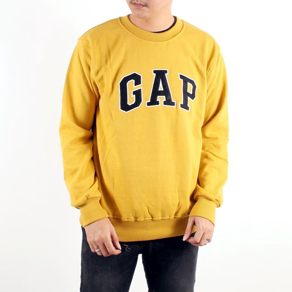 CREWNECK GAP PREMIUM / FONT BPORDIR /JAKET SWEATER GAP PRIA WANITA MURAH/ SWITER OVER SIZE WANITA