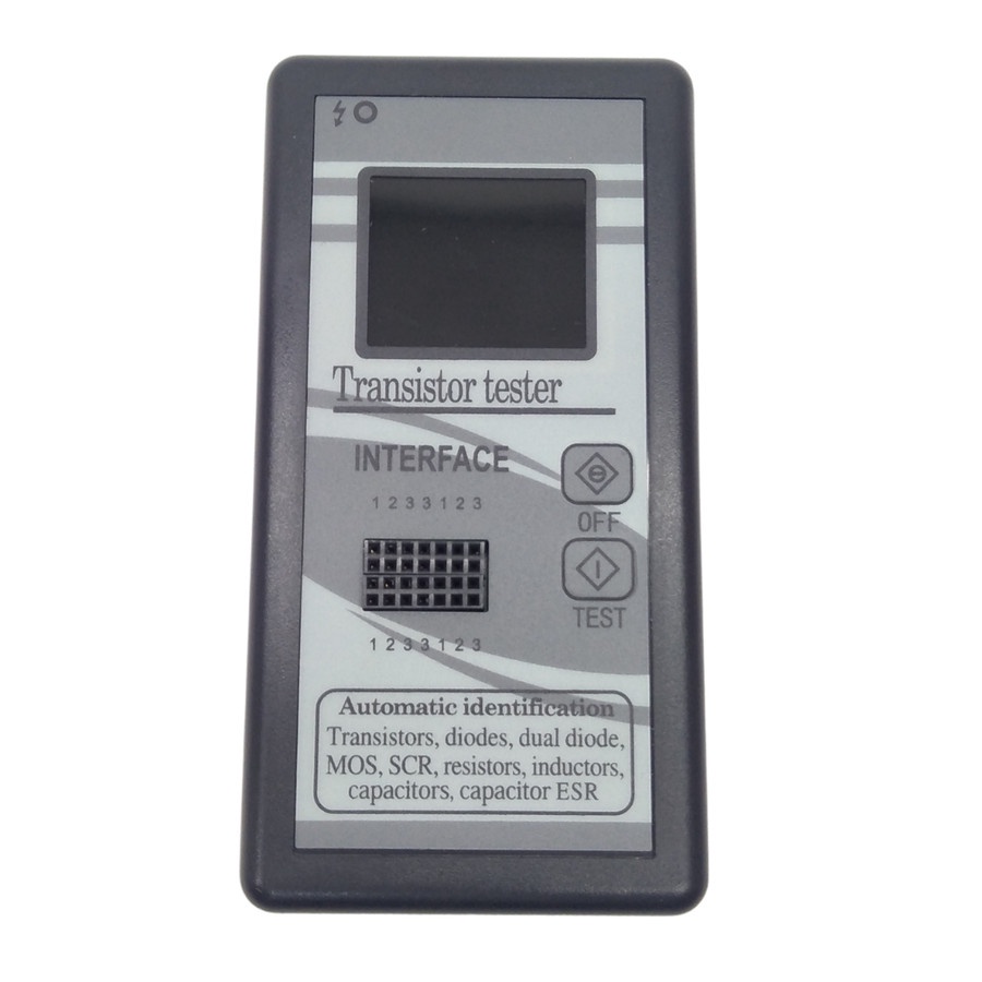 ESR Meter Digital Transistor Tester