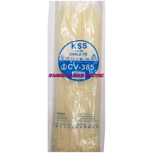 

Cable Ties CV-385 / Kabel Ties 38cm (4,8x385mm) Brand KSS