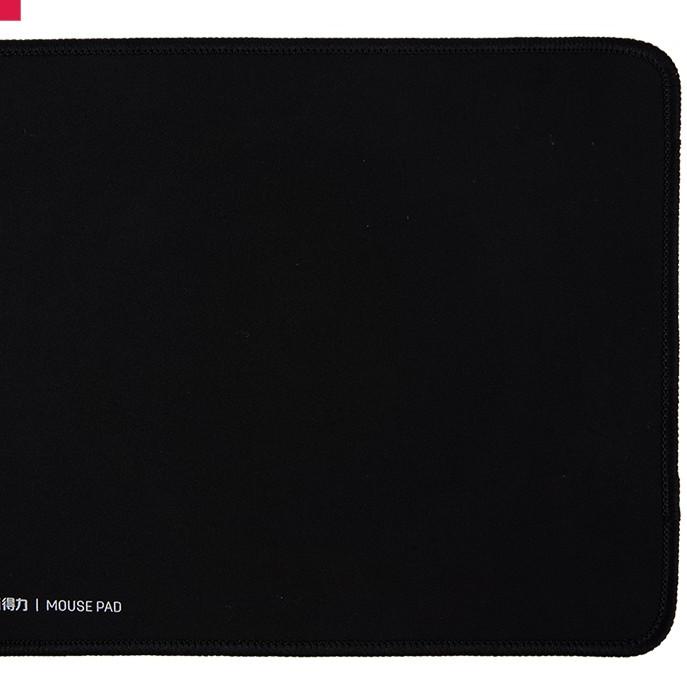 ✱ Deli Mouse Pad / Tatakan Mouse Polos 25 x 20 cm Warna Hitam Anti Slip Cocok untuk Kantor 33188 ❈