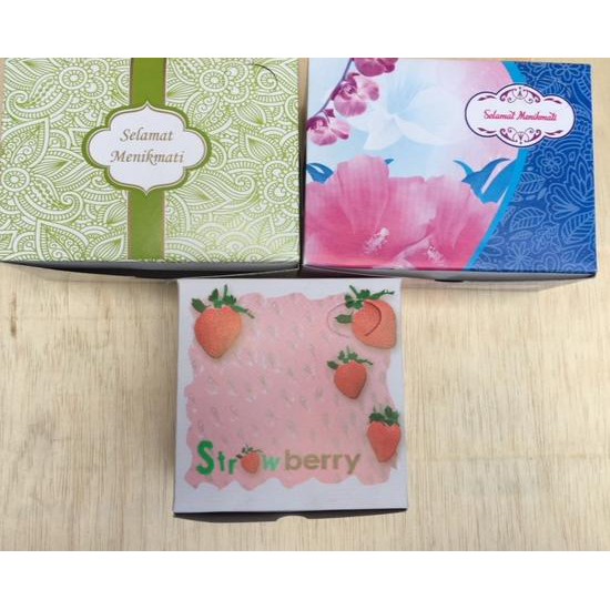 

E0W JUAL Dus Snack/Dus Kue uk 12x14 Motif (100lbr) R0N