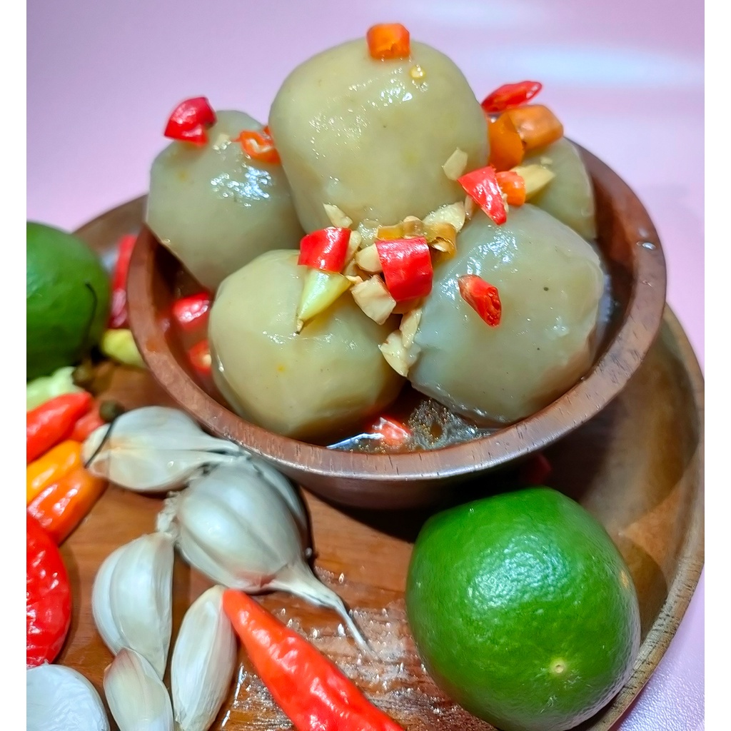 

Cilok Frozen Bumbu Asam Manis Pedas - Mini Size