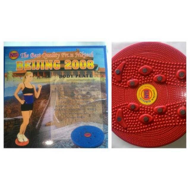 BODY PLATE BEIJING 2008