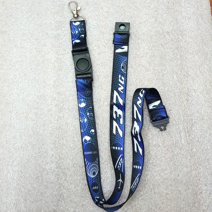 

Lanyard Tali Id Card / Gantungan Lanyard Boeing 737 Ng Murah Baru