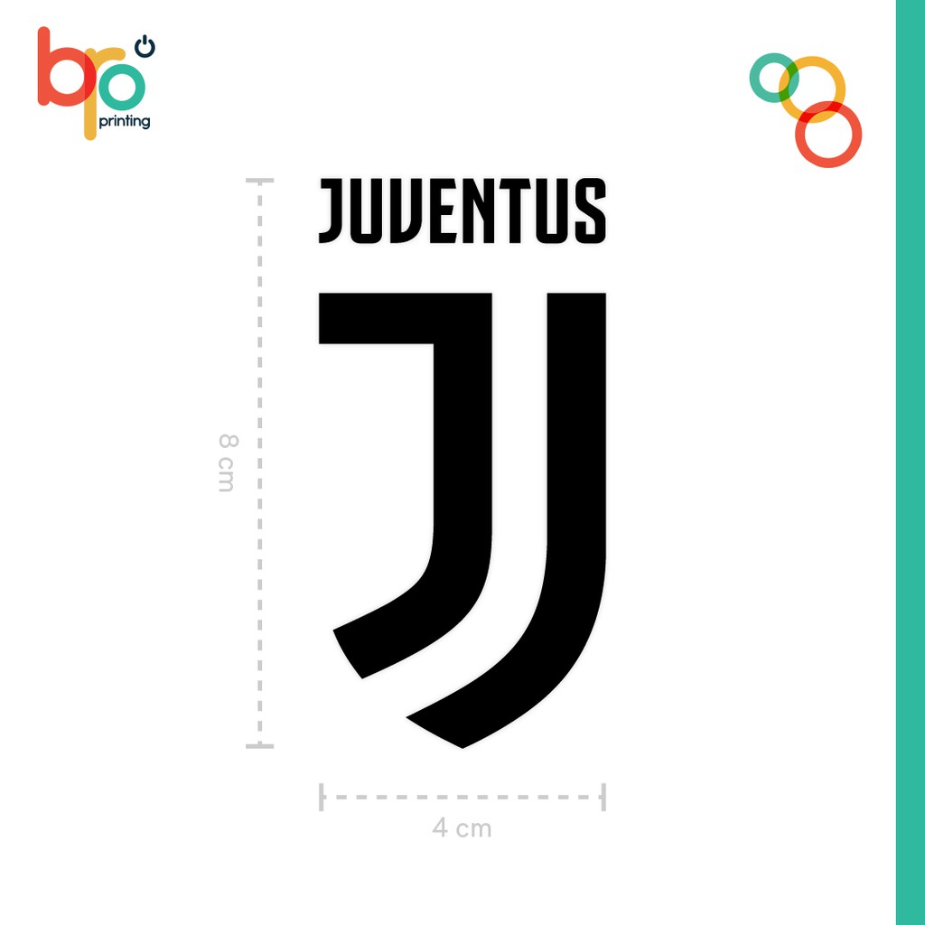  STICKER  LOGO JUVENTUS UNTUK AKSESORIS MOBIL ATAU MOTOR  