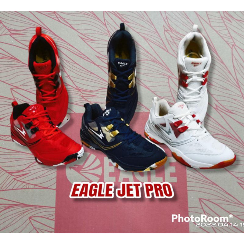 Sepatu Badminton Eagle Jet pro original