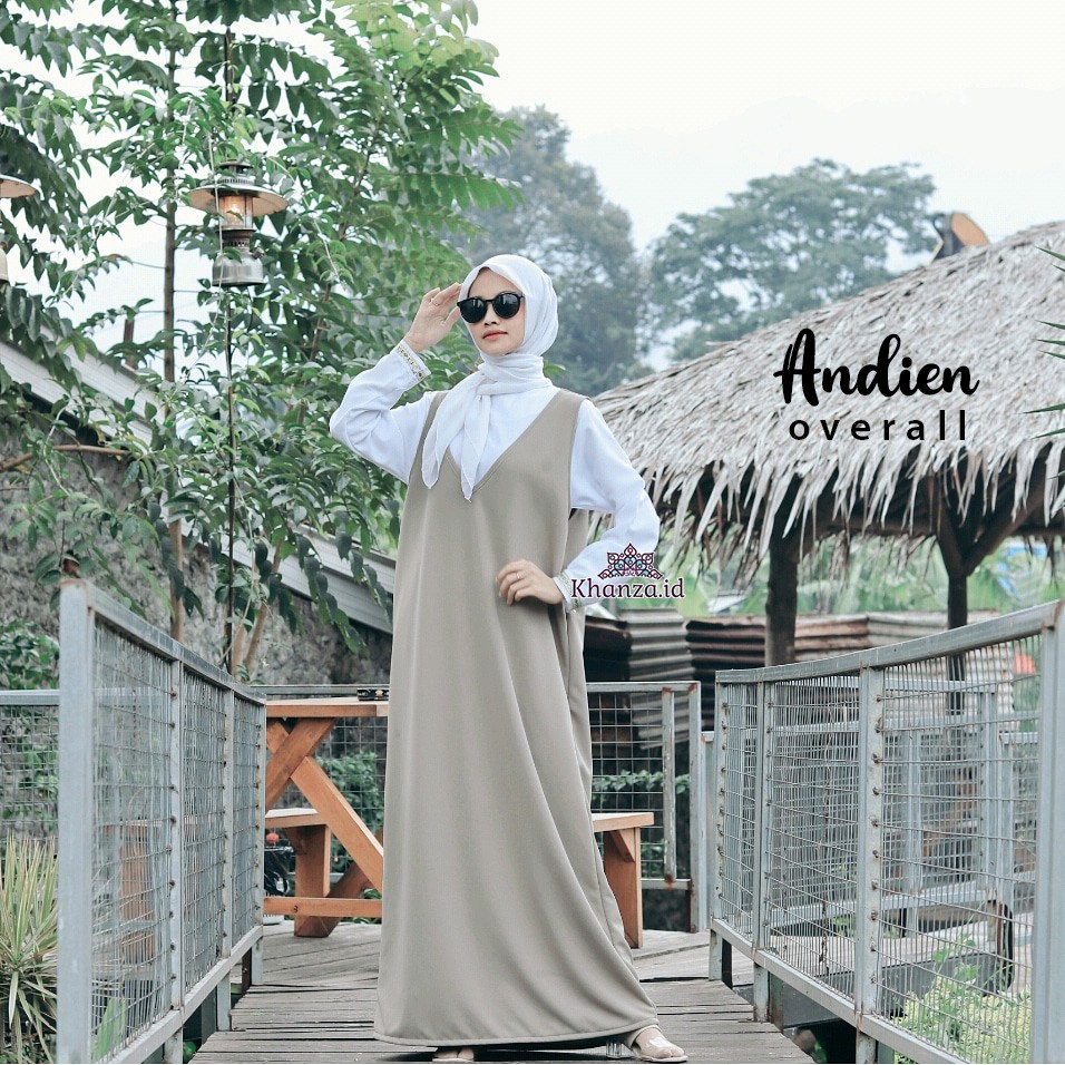 Overall Wanita Dress Fashion Muslim