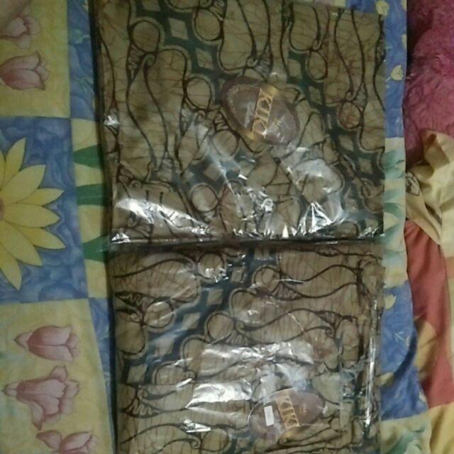 Batik Couple Gamis Renda Seno Ulir