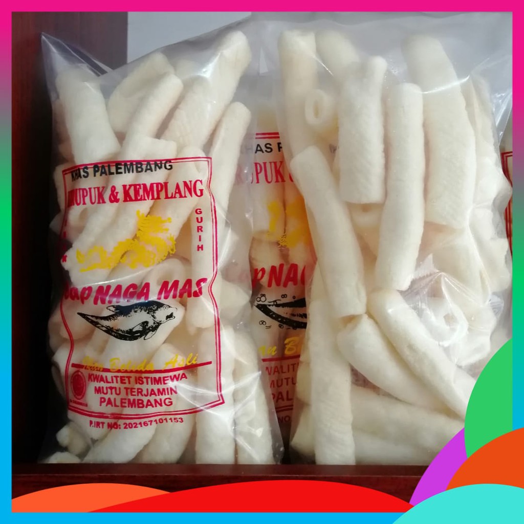 

Kerupuk Kemplang Usus Pipa Palembang Asli 250 Gram