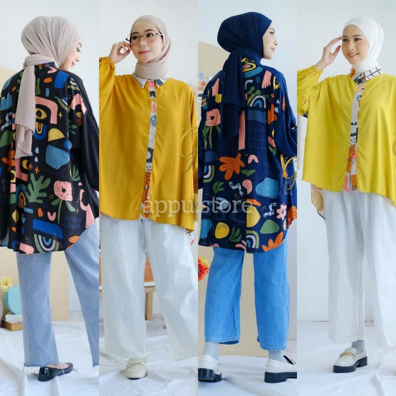 Aine Awigi Bilian Camar Kenici Kirey Kyomi Livi Lunaci Morina Quin Ridaf Oversize By Ghaffa The Labe