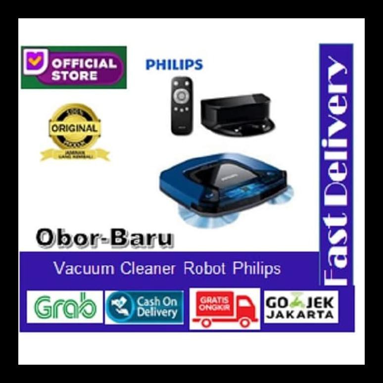 NEW PHILIPS ROBOT VACUUM CLEANER FC 8792 PENYEDOT DEBU ROBOTIC FC8792/01 VACUM CLEANERS TERMURAH DAN