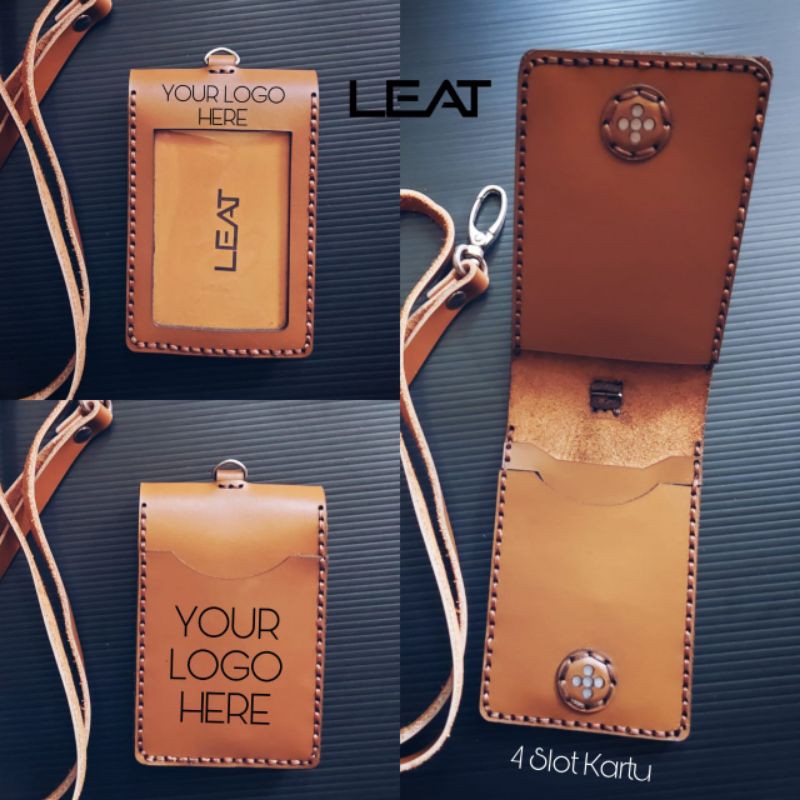 

NAME TAG KULIT | ID CARD KULIT | LANYARD KULIT CUSTOM