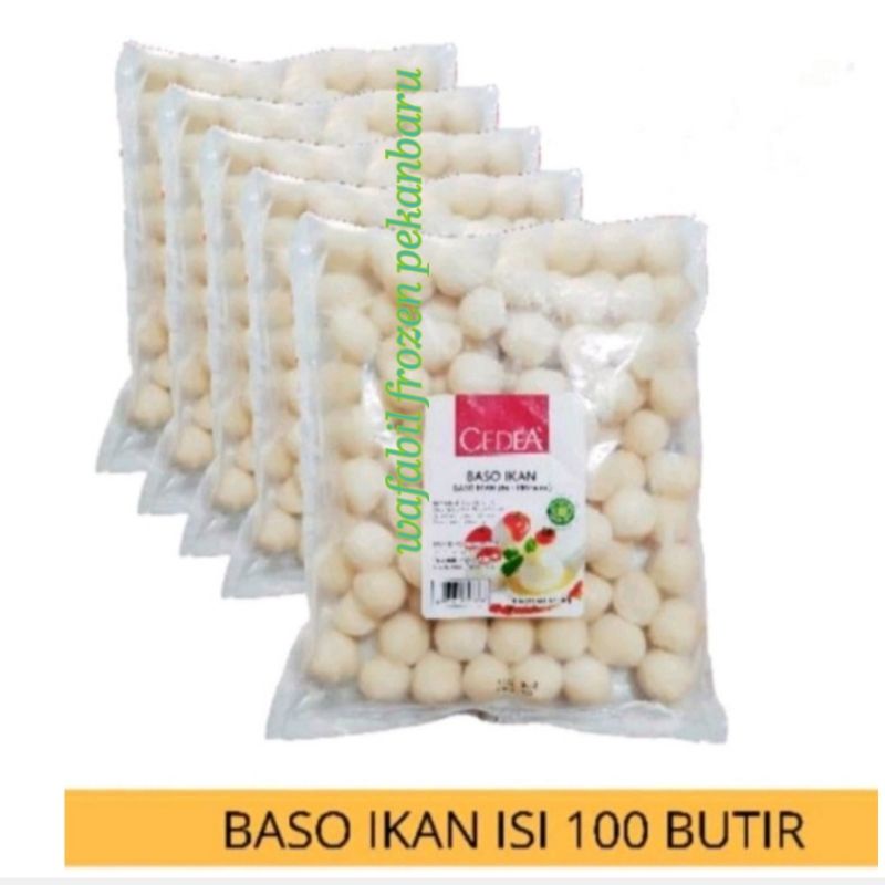 

Cedea Bakso ikan 1 kg isi 100 butir | Premium