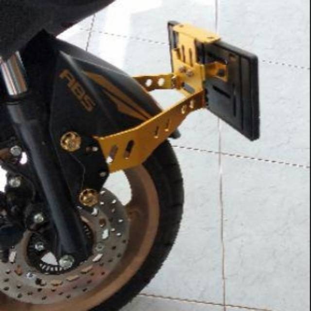 Bracket plat nomor N-MAX.Aerox