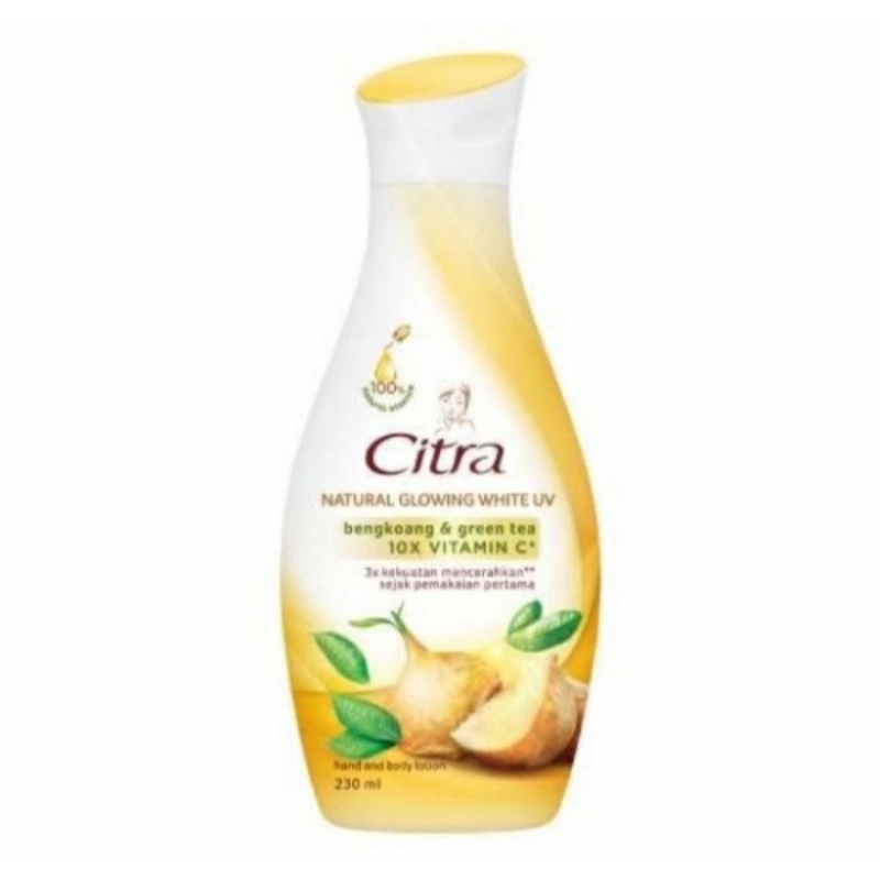 citra hand body lotion bengkuang natural glow 230ml