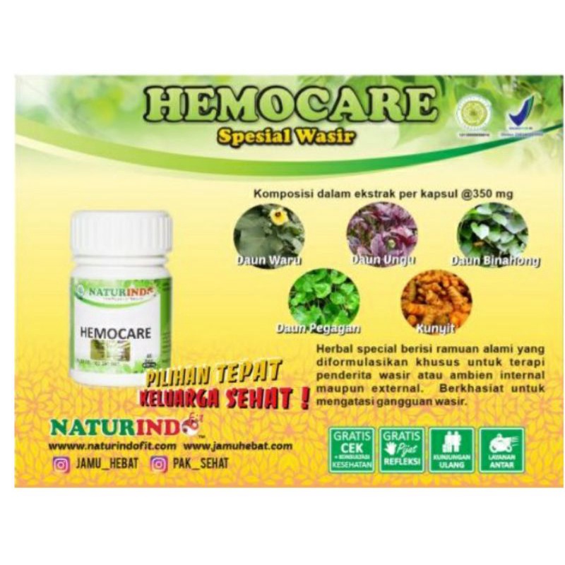 

Hemocare (spesial wasir)