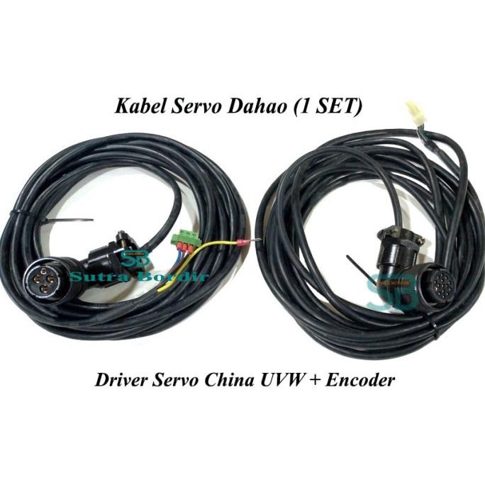 Servo Driver 1,3Kw Ac Servo Motor 1300Watt 1 Set Bonus Kabel Servo