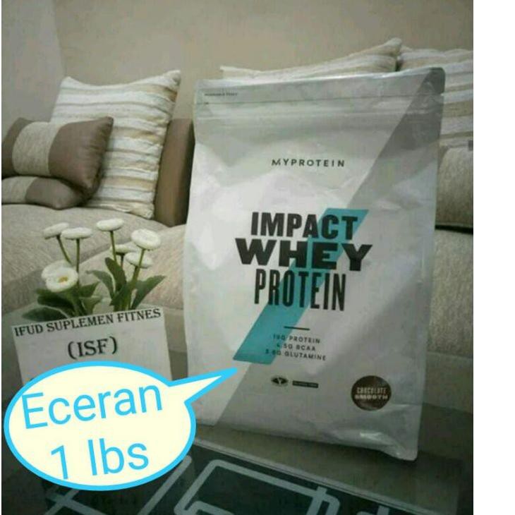 Myprotein Impact Whey Ecer 1 lbs Myprotein Impact Whey Protein Ecer 1 lbs Repack 450 Gram 8RG ★