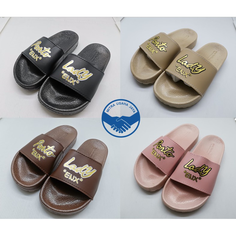 Sandal Slop Wanita Murah Lembut - PortoLady ENX