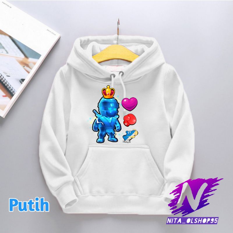 HOODIE ANAK STUMBLE GUYS NINJA ELEKTRO SWEATER ANAK