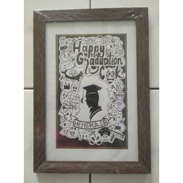 

DOODLE ART WISUDA, KADO WISUDA, DOODLE ART MURAH